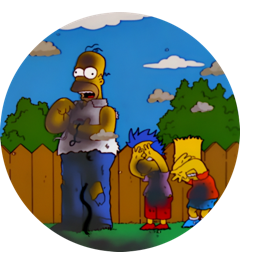 The Simpsons sticker #13