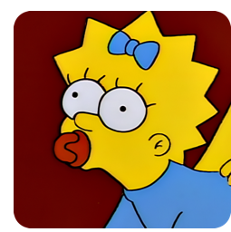 The Simpsons sticker #16