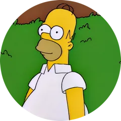 The Simpsons Sticker Nr.1 - herunterladen als WEBP.