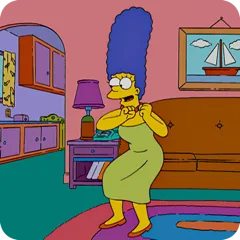 The Simpsons Sticker Nr.2 - herunterladen als WEBP.