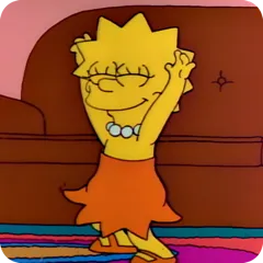 The Simpsons Sticker Nr.4 - herunterladen als WEBP.