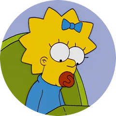 The Simpsons Sticker Nr.5 - herunterladen als WEBP.