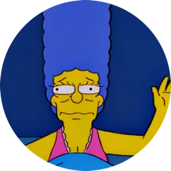 The Simpsons Sticker Nr.9 - herunterladen als WEBP.