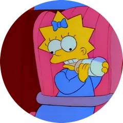 The Simpsons Sticker Nr.18 - herunterladen als WEBP.