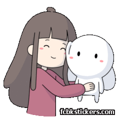 Thỏ Bảy Màu Aufkleber #11