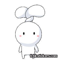 Thỏ Bảy Màu Aufkleber #17