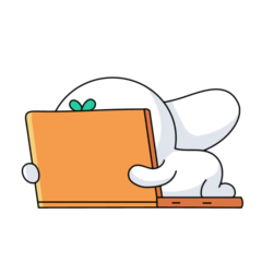 Thỏ Bảy Màu sticker #01