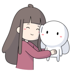 Thỏ Bảy Màu sticker #11