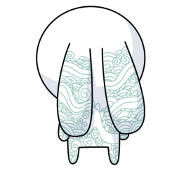 Thỏ Bảy Màu sticker #04