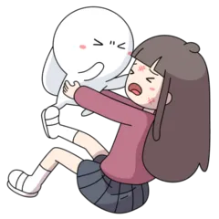 Thỏ Bảy Màu Sticker Nr.12 - herunterladen als WEBP.