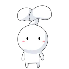 Thỏ Bảy Màu Sticker Nr.17 - herunterladen als WEBP.
