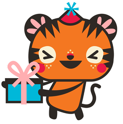 Tigerbell sticker #13