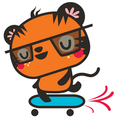 Tigerbell sticker #14