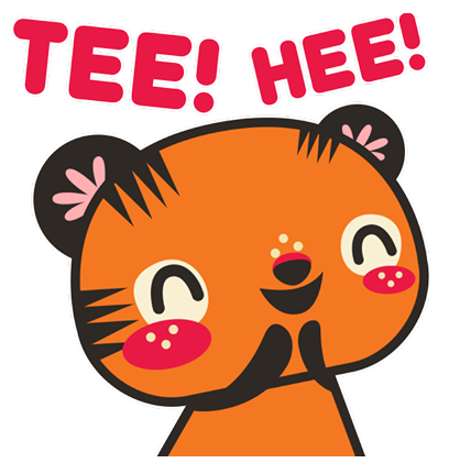 Tigerbell sticker #25