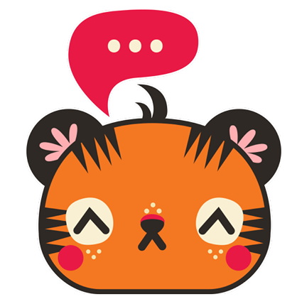 Tigerbell sticker #28