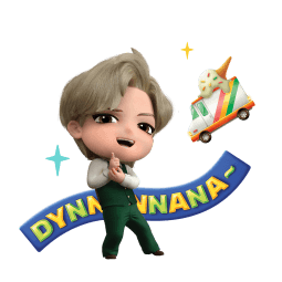 TinyTAN — Dynamite sticker #14