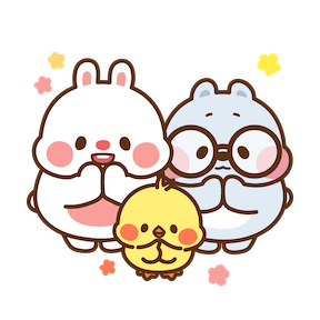 Tonton Friends Returns sticker #11 - frame 11 of 12.