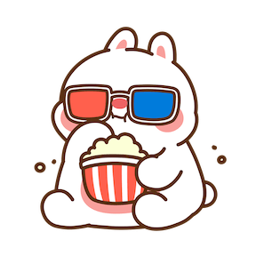 Tonton Friends Returns sticker #19 - frame 12 of 12.