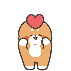 Tonton Friends Say Hello sticker #2 - frame 15 of 17.