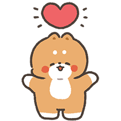 Tonton Friends Say Hello sticker #2 - frame 17 of 17.