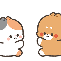 Tonton Friends Say Hello sticker #8 - frame 11 of 24.