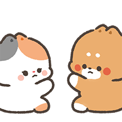 Tonton Friends Say Hello sticker #8 - frame 15 of 24.