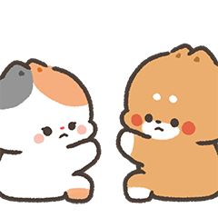 Tonton Friends Say Hello sticker #8 - frame 16 of 24.