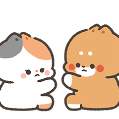 Tonton Friends Say Hello sticker #8 - frame 17 of 24.
