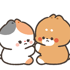 Tonton Friends Say Hello sticker #8 - frame 19 of 24.