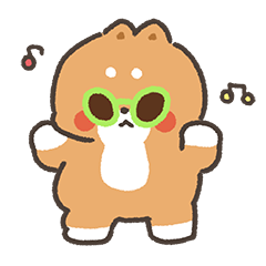 Tonton Friends Say Hello sticker #10 - frame 12 of 13.