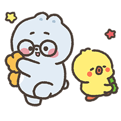Tonton Friends Say Hello sticker #18 - frame 5 of 11.
