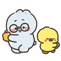 Tonton Friends Say Hello sticker #18 - frame 7 of 11.