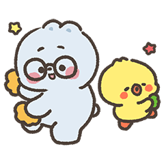 Tonton Friends Say Hello sticker #18 - frame 9 of 11.