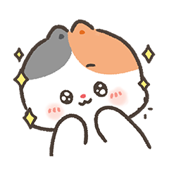 Tonton Friends Say Hello sticker #19 - frame 23 of 24.