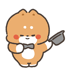 Tonton Friends Say Hello sticker #23 - frame 12 of 23.