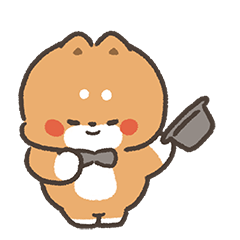 Tonton Friends Say Hello sticker #23 - frame 18 of 23.