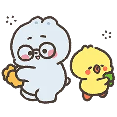Tonton Friends Say Hello sticker #18 - download as WEBP.