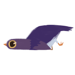 Trash Doves sticker #03