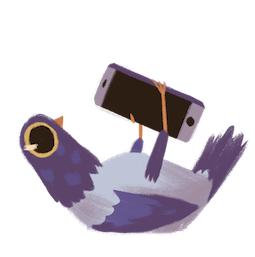 Trash Doves sticker #20