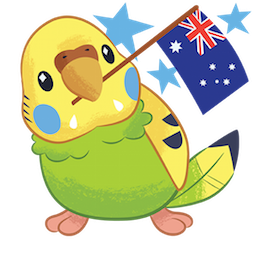 Tweet Tweet Parakeet sticker #04