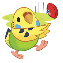 Tweet Tweet Parakeet sticker #05