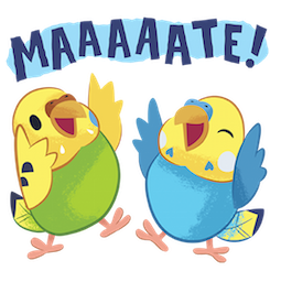 Tweet Tweet Parakeet sticker #10