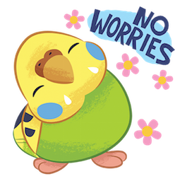 Tweet Tweet Parakeet sticker #11