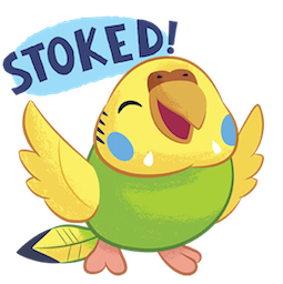 Tweet Tweet Parakeet sticker #13