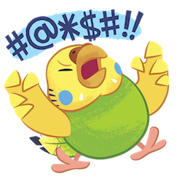 Tweet Tweet Parakeet sticker #14