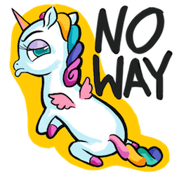 Ulysses S. Unicorn sticker #07