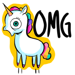 Ulysses S. Unicorn sticker #10