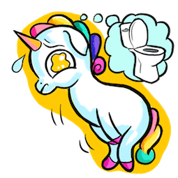 Ulysses S. Unicorn sticker #12