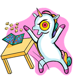 Ulysses S. Unicorn sticker #13