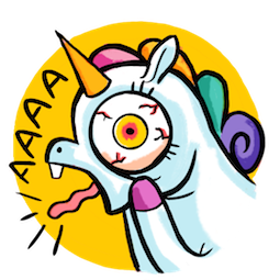 Ulysses S. Unicorn sticker #14